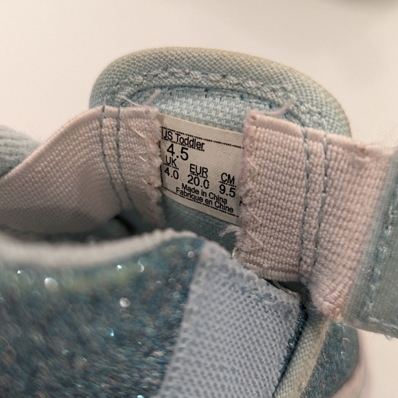 Vans sz 4.5 blue glitter - Picture 7 of 8